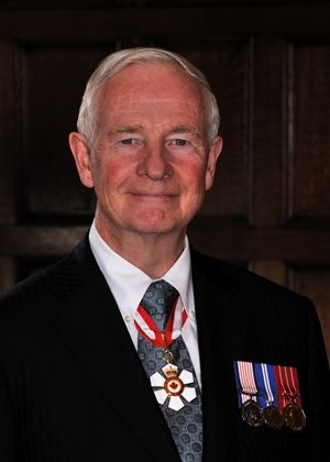 Photo by Sgt Serge Gouin, Rideau Hall Governor General David Johnston, Law’66, LLD’91