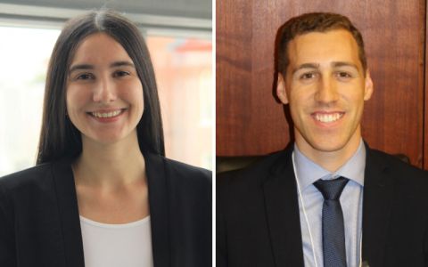 2018-19 McCarthy Tétrault LLP Scholarship in Legal Ethics and Professionalism recipients – Jennifer Clay, an articling student at Weaver, Simmons LLP in Sudbury; and Ryan Mullins, a Judicial Law Clerk at the Superior Court of Justice in Toronto – are applying their knowledge in a subject area of utmost importance. 