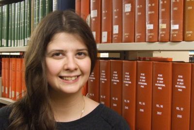 Ksenia Polonskaya is one of the first-ever recipients of the CIGI International Law Research Program scholarship.