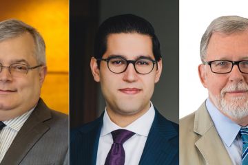 Justice David Stratas, Law’84, LLD’12, Aaron Bains, Law’14, and Malcolm Ruby, Law’84, have been named to Canadian Lawyer’s 2020 list of the the Top 25 Most Influential in the justice system and legal profession in Canada. 