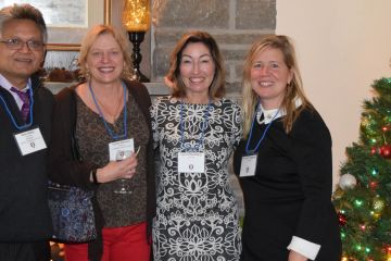 "I love practising in Kingston,” said Carol Mackillop, Law'94, at the school's holiday alumni reception. “We have all the advantages of a close connection with Queen’s Law, and a great quality of life.”  