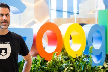 From Singapore, Scott Palmer, Law’07, manages Google’s partnerships with vendors around the world who help keep the multi-national tech giant’s platforms safe for its two billion users. (Photo by Sean Tan)