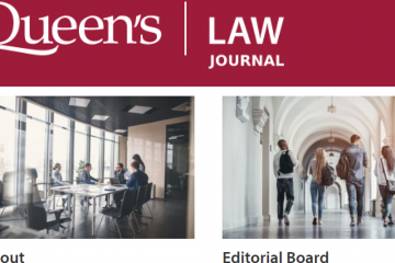 One of Canada’s leading general law reviews, the QLJ has a new partner and website to host free digital content on Canadian law for legal researchers and professionals.