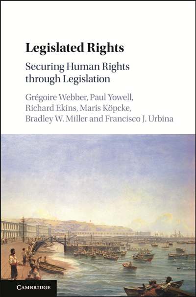 Legislated Rights book cover