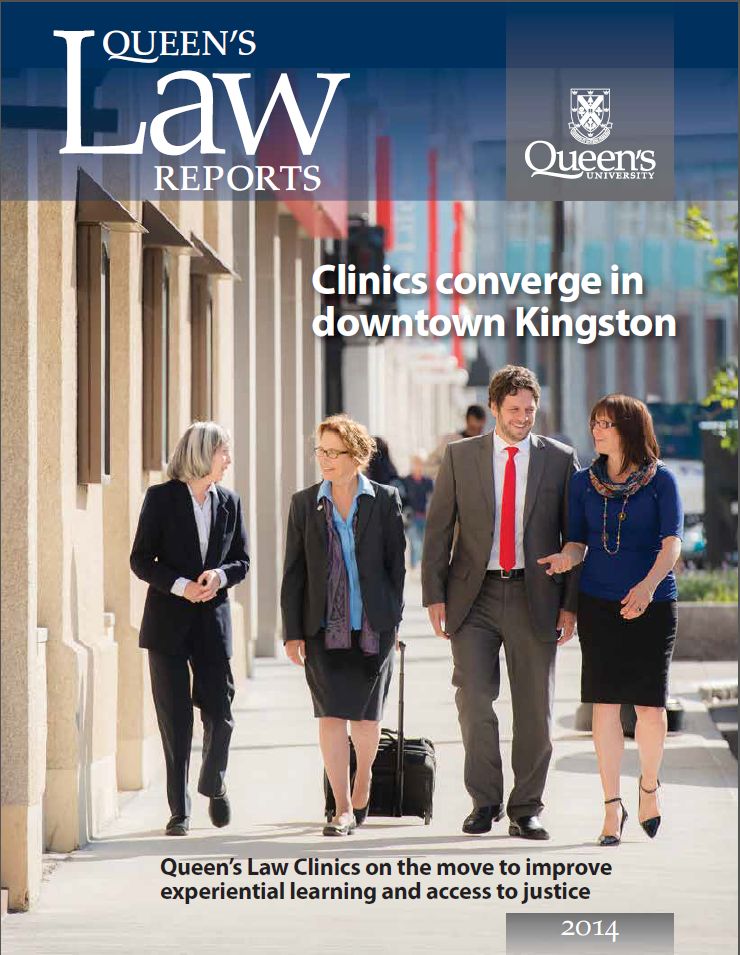 Queens Law Reports Cover 2014