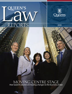 Queen's Law Reports Cover 2010