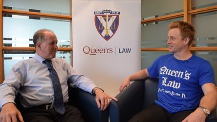 Nick and Andrew Bala compare their Queen’s Law experiences during their Queen’s Law Reports interview.