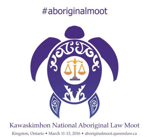 The Kawaskimhon “Talking Circle Moot” logo (designed by Queen’s Arts and Science staff member Sarah Chapman).