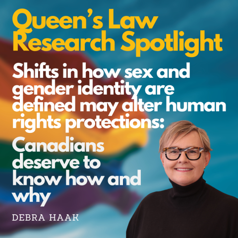 Prof Debra Haak explains how and why can significant shifts in defining sex and gender in education and public policy alter human rights protections.