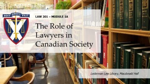 Students of LAW-201 will get an introduction to Canadian Law taught by Queen’s Law professors.
