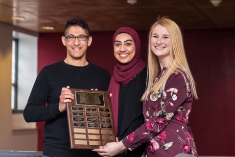 The Queen's Law Muslim Law Students Association won the LSS Professionalism Award.