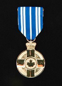 The Meritorious Service Medal (Civil Division) recognizes a deed or an activity that has been performed in a highly professional manner, or according to a very high standard. It is a circular silver medal bearing the Royal Crown.