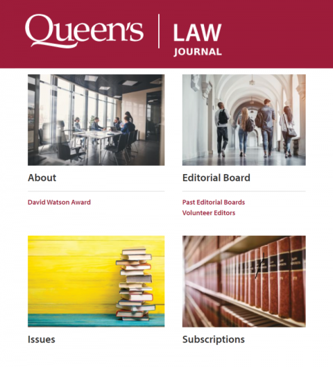 One of Canada’s leading general law reviews, the QLJ has a new partner and website to host free digital content on Canadian law for legal researchers and professionals.