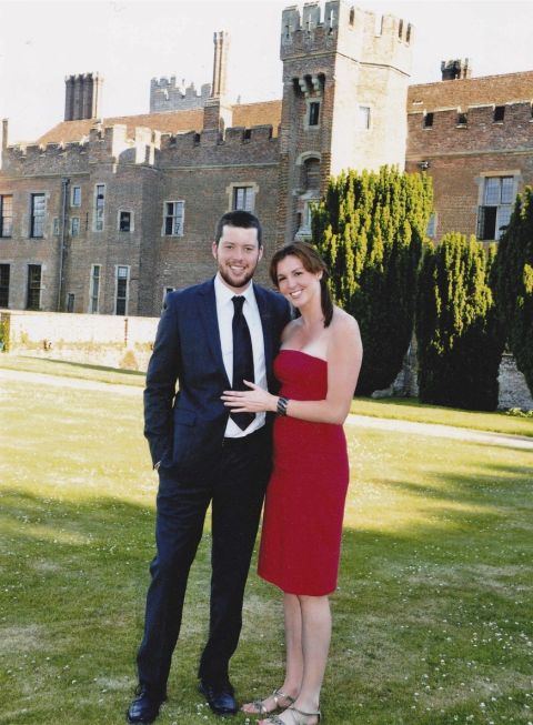 April Stoker, Law’12, met her future husband Steve Gougeon in 2010, when they were students in the International Law Program at Bader College. 