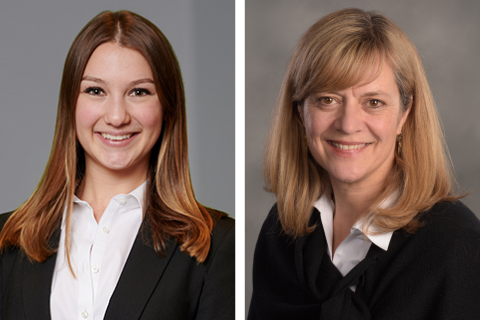 Beth Burnstein, Law’20, a “trailblazer,” and Cheryl Foy, Law’93, a general counsel and a national women’s organization founder, have been recognized for their outstanding leadership by the Women’s Law Association of Ontario. Beth Burnstein, Law’20, a “trailblazer,” and Cheryl Foy, Law’93, a general counsel and a national women’s organization founder, have been recognized for their outstanding leadership by the Women’s Law Association of Ontario.