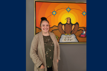 Shelby Percival, Law’20, a Mohawk woman of Six Nations of the Grand River, received bursary support throughout law school. Now an associate at Falconers LLP, she advocates for Indigenous clients across Ontario. 