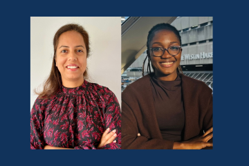 Queen’s PhD candidates Deepti Panda and Oyindamola Aje are researching how international investment law intersects with two urgent global challenges — sovereigns in an economic crisis and climate action — to help shape policies that protect public interests worldwide.