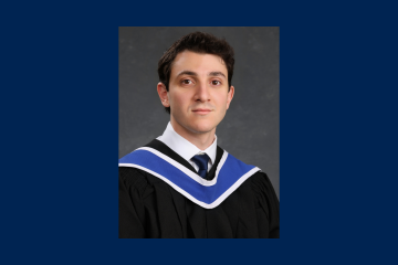 Over the next two years, Dante Fasulo, Law’25, will clerk at both the Court of Appeal for Ontario and the Supreme Court of Canada.