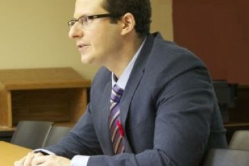 Jacob Weinrib speaks at Queen’s Law, November 2014.