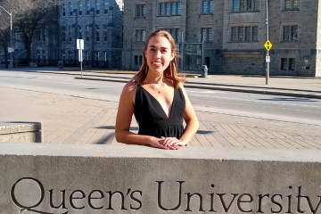 Jessica Izard, Law’23, who developed an interest in family farm succession planning while working with the Queen’s Elder Law Clinic, will be participating in a Canadian conference to present her award-winning research on worker cooperatives as a solution to some legal problems typically involved. 