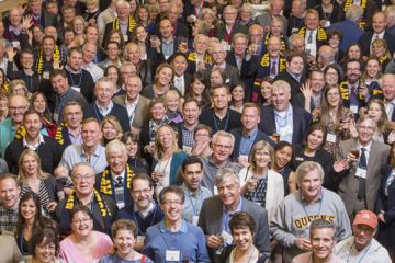 Over 300 Queen's Law alumni came to 2015 Homecoming.