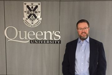 Paul Quick, Law’09, Staff Lawyer with the Queen’s Prison Law Clinic (Photo by Nicole Clark)