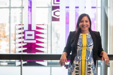 Stacia Loft, Law’20, the inaugural Director of Indigenous Initiatives and Equity, Diversity and Inclusivity Programs at Queen’s Law, is ready to create pathways to legal education for Indigenous, racialized, and marginalized people. 